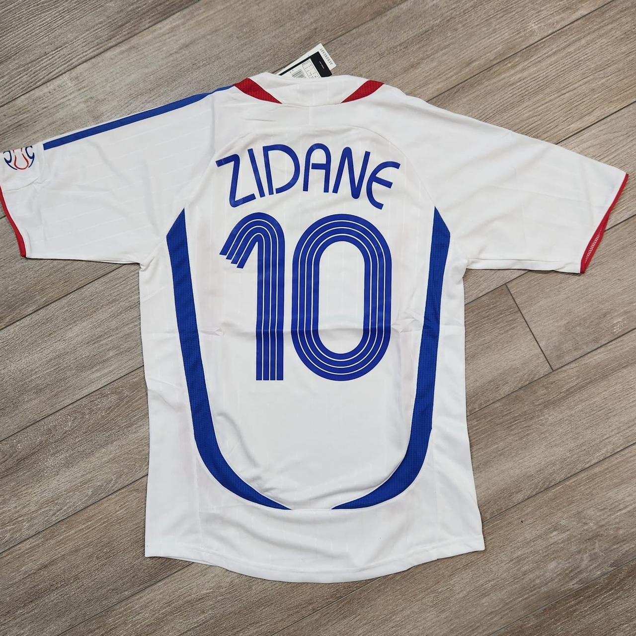 France Retro WorldCup 2006 Zidane 10 - Depop