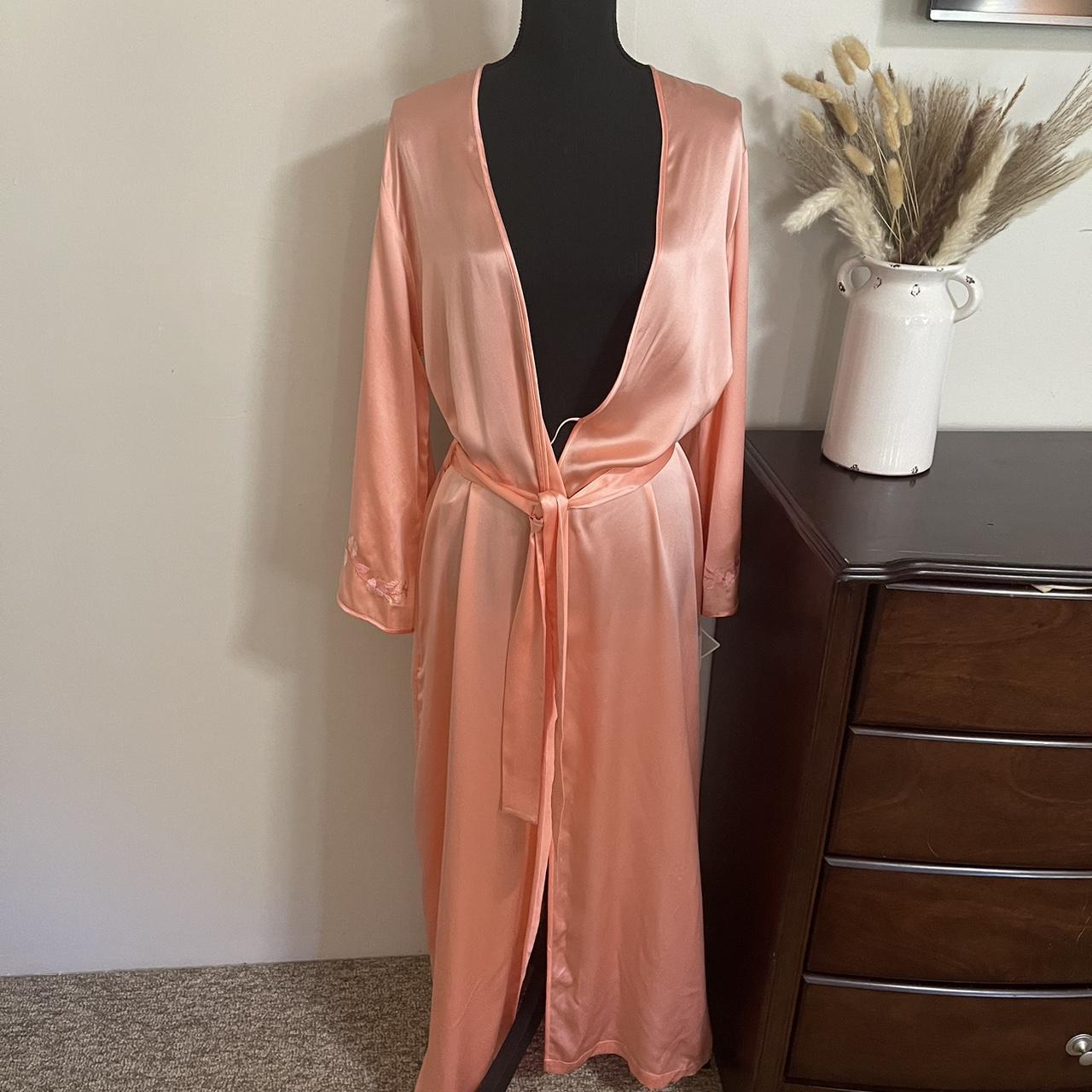 Maison Lejaby Women's Pink and Orange Robe