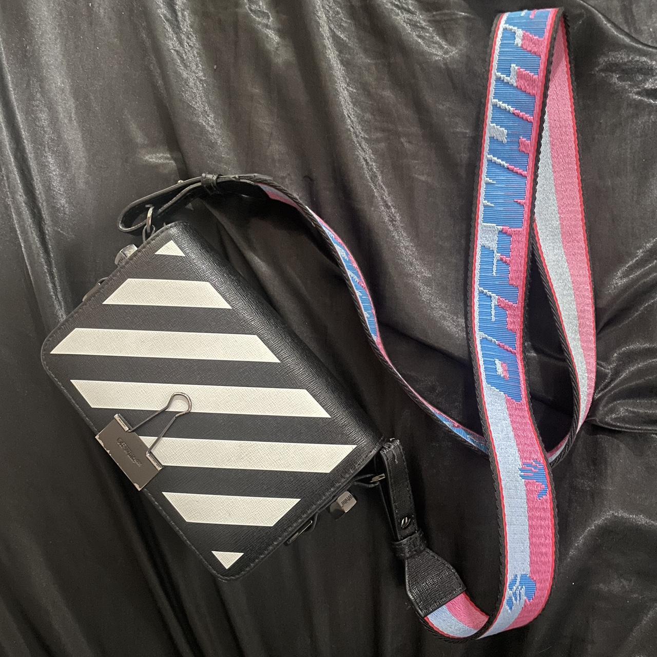 Off-White shoulder bag with minor wear on original... - Depop