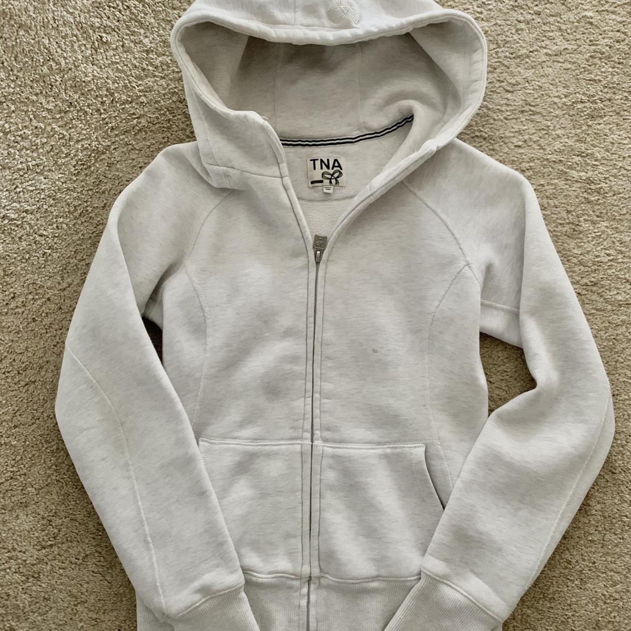 Tna zip outlet up sweater