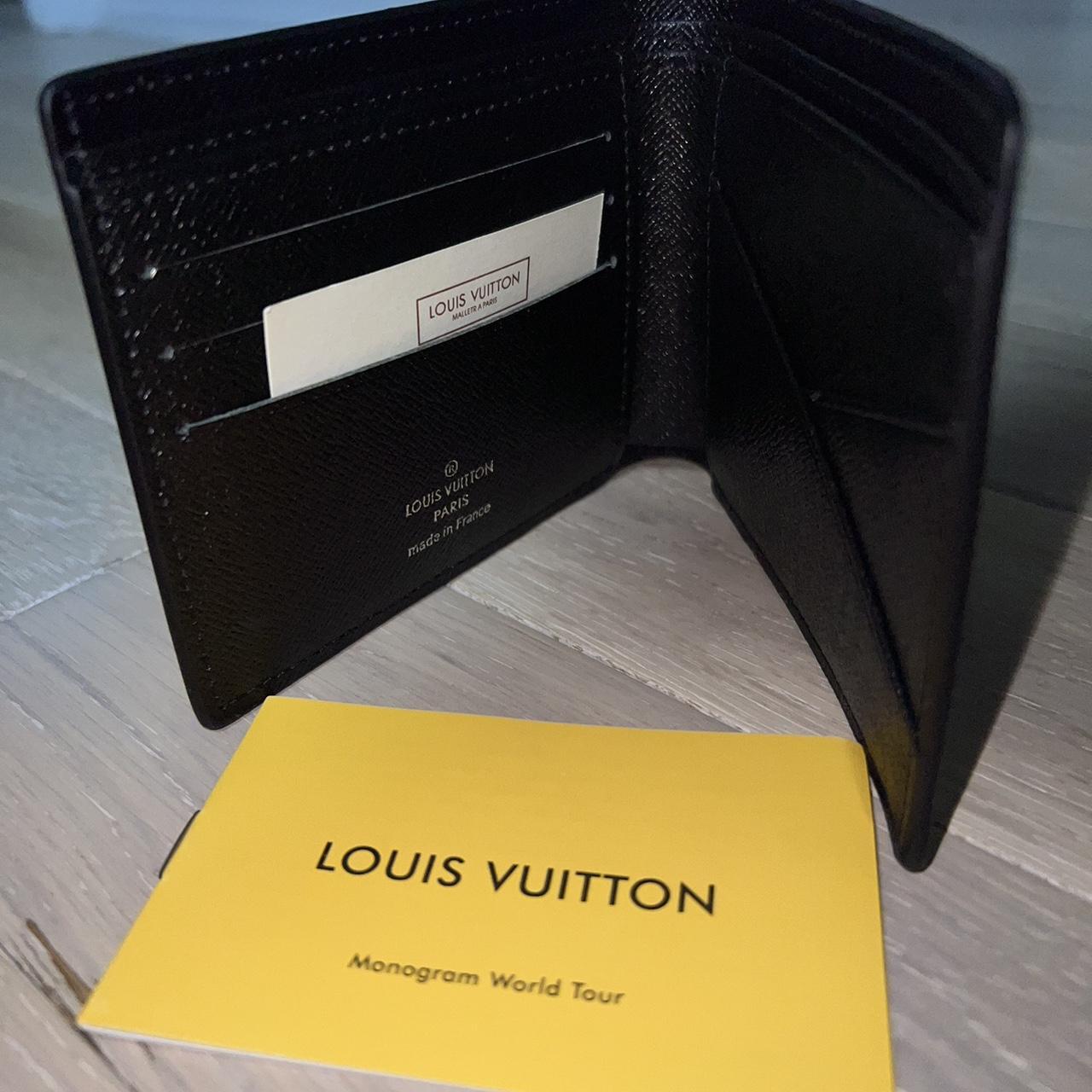 Louis vuitton men's wallet in monogram - Depop