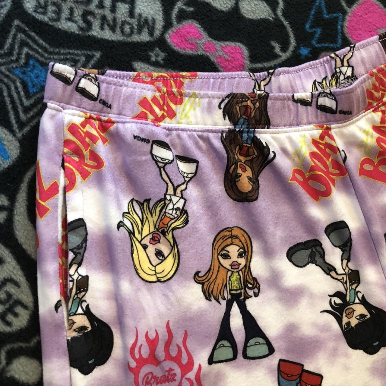BRATZ PAJAMA PANTS WITH POCKETS size xl pls msg... Depop