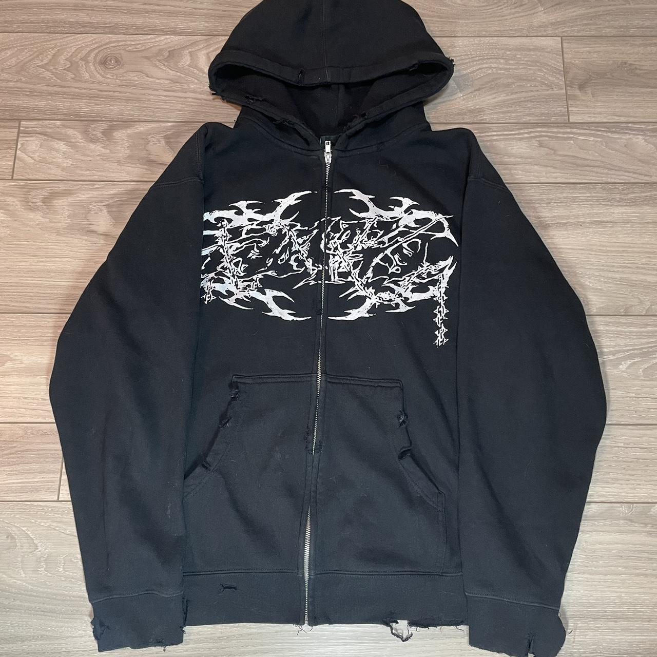 Super sick EC Melodi based zip up hoodie, previous... - Depop