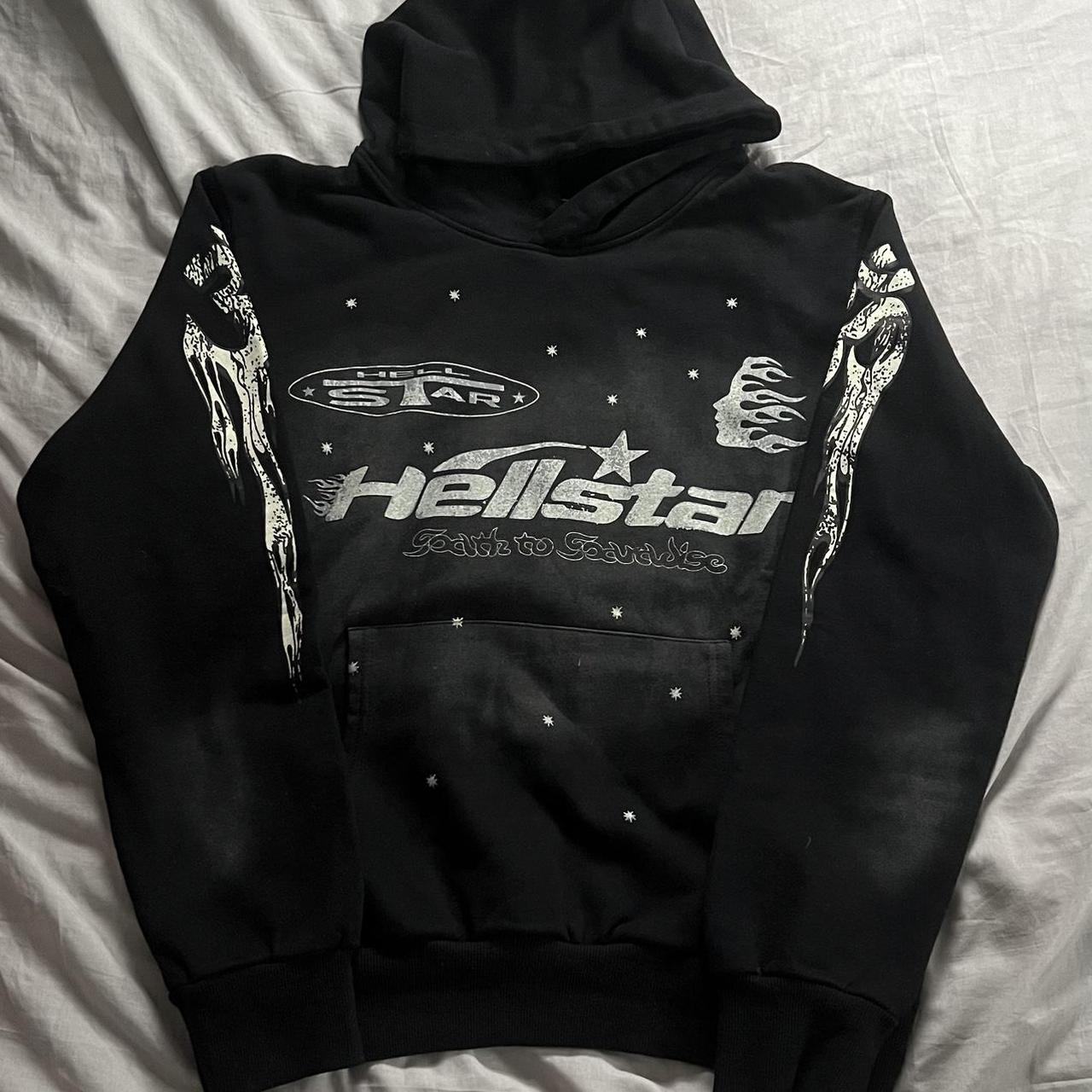 Hellstar Racer Hoodie Size S Brand New hellstar... Depop