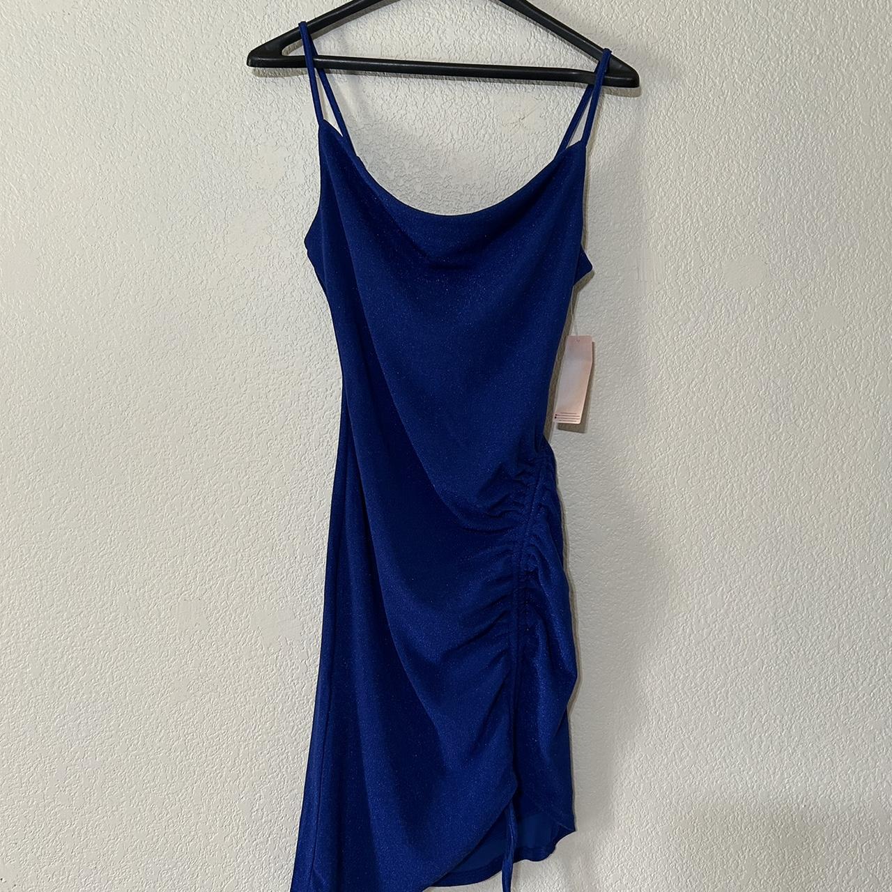 Royal blue NWT homecoming/semi formal dance dress ... - Depop