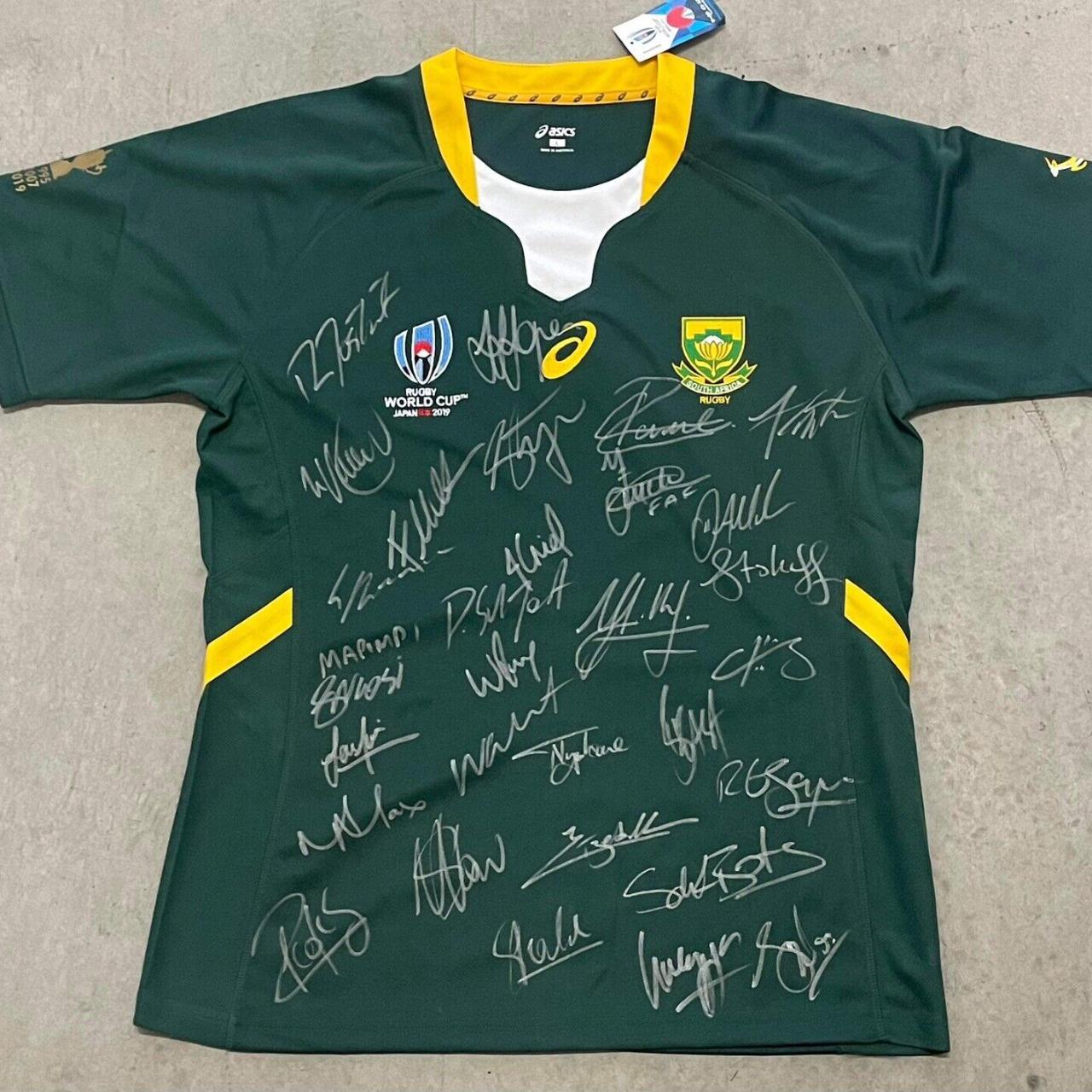 South Africa Springboks Team Signed World Cup 2019... - Depop