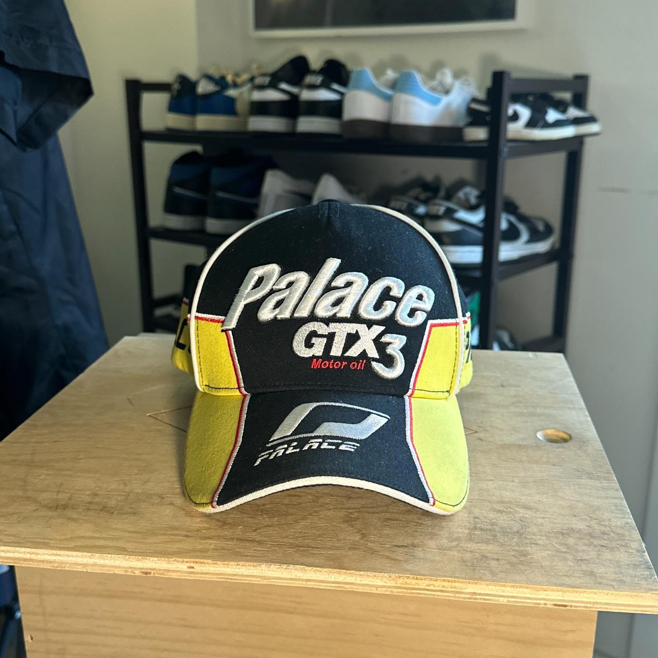 Palace GTX3 Yellow Motocross Cap | Depop