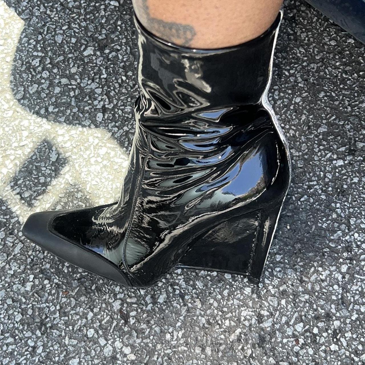 Balenciaga wedge boots