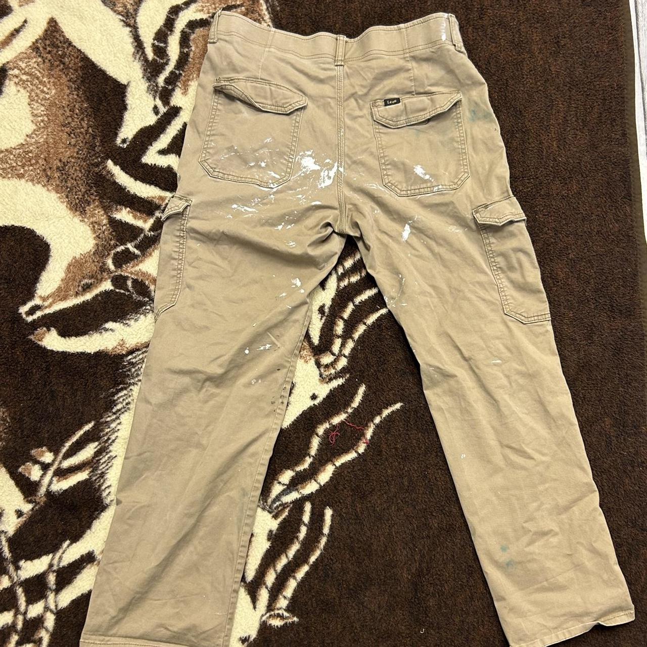 lee rider khaki pants