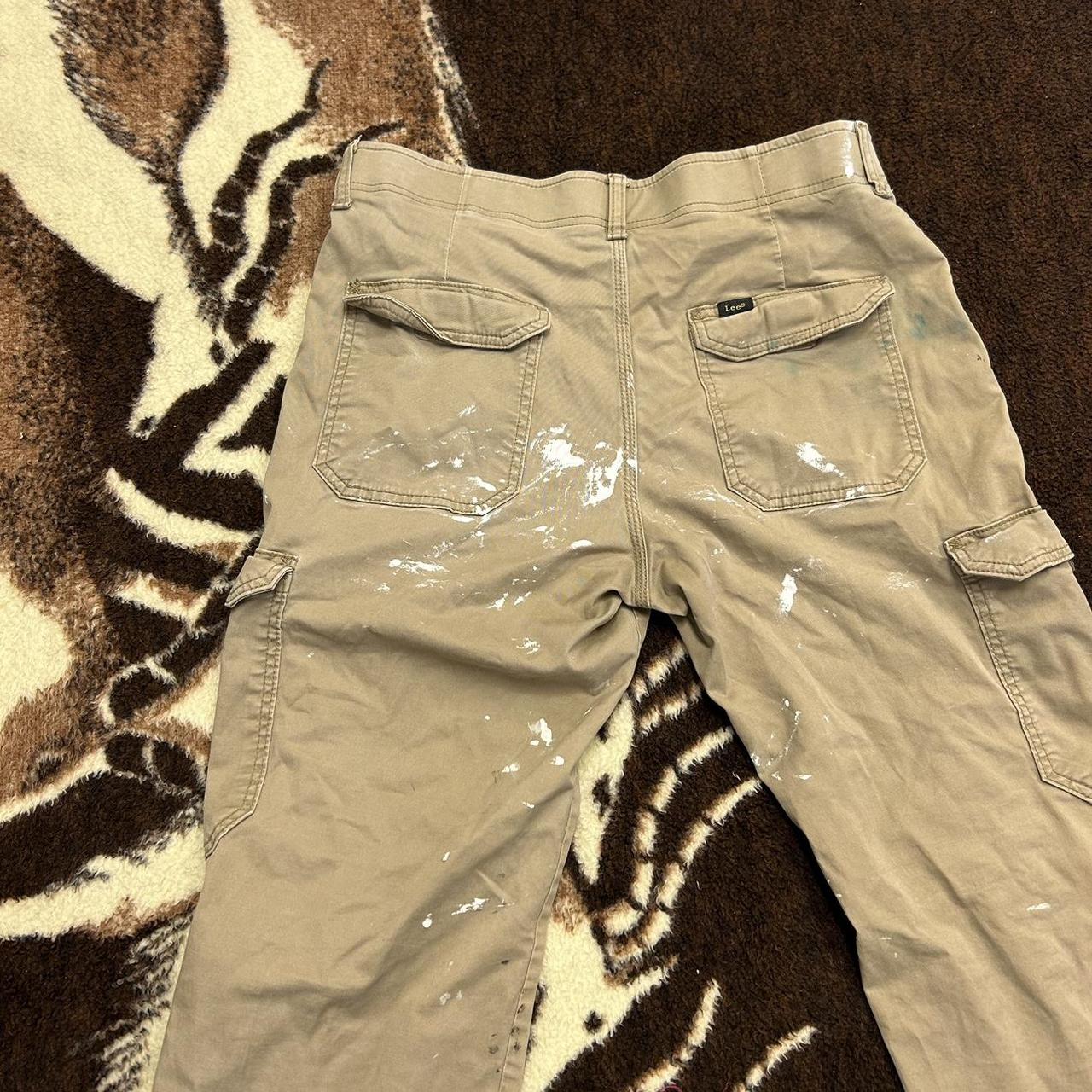 lee rider khaki pants