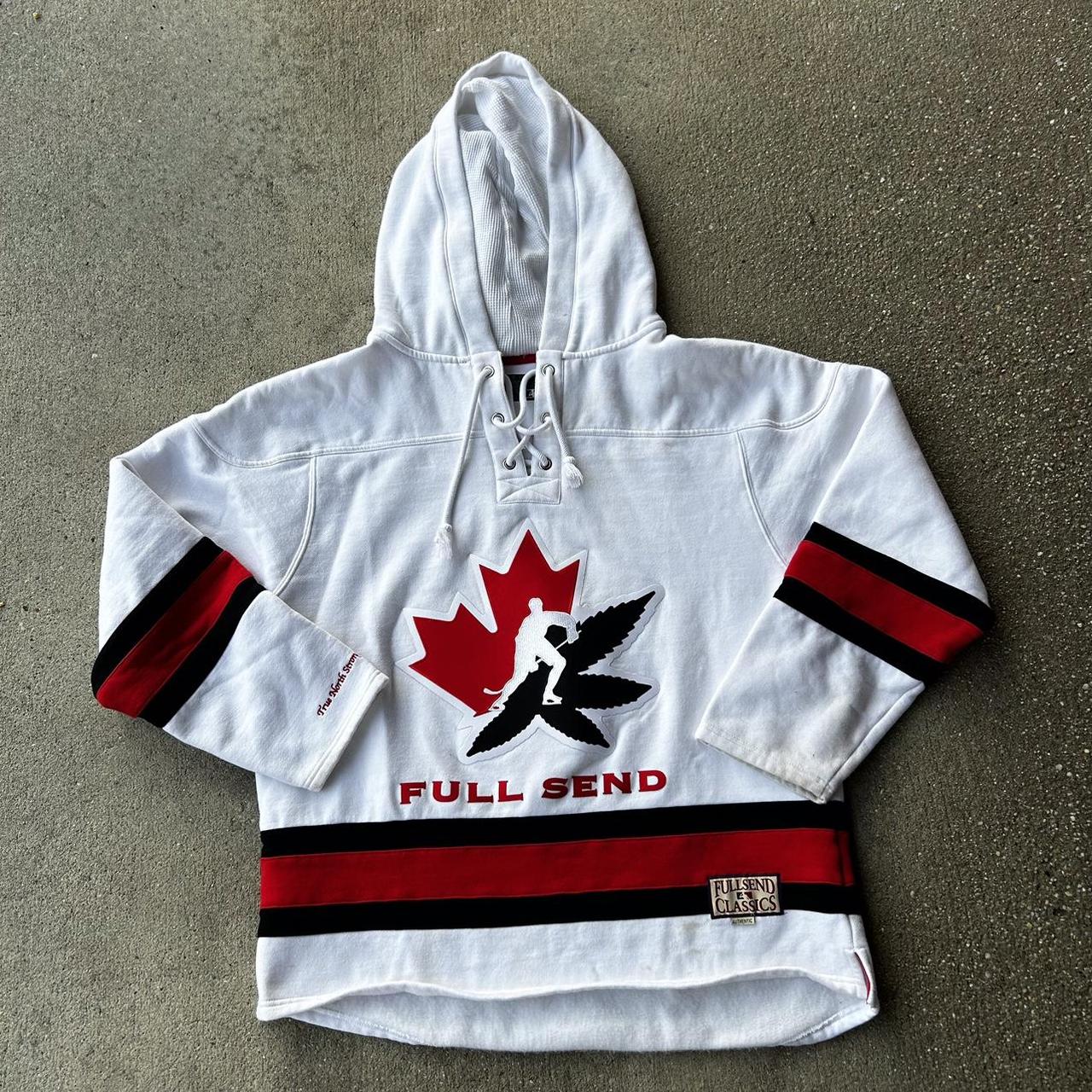 Ufc Red Full Send Hoodie UFC Full Send Championship Red Hoodie Large