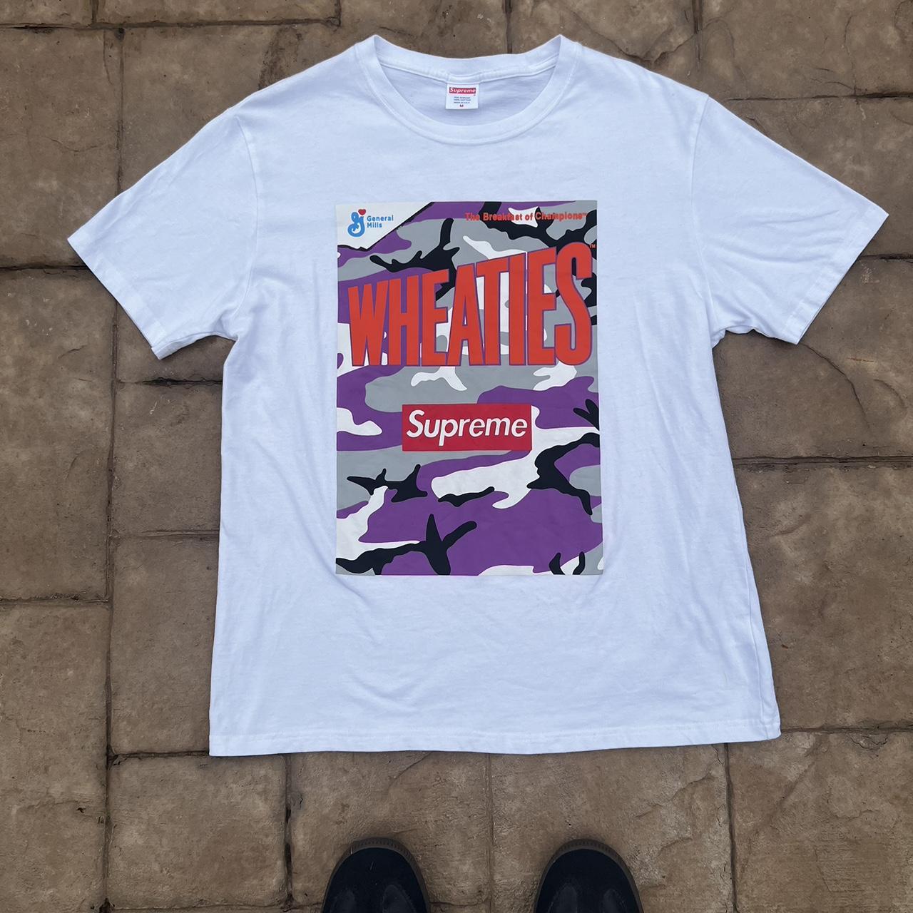 Supreme Wheaties Tee hotsell Size Medium