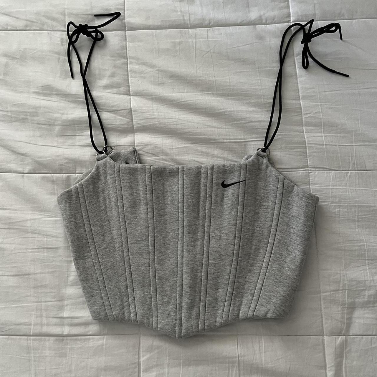 Nike Reworked Corset Soft and comfy. Message w - Depop