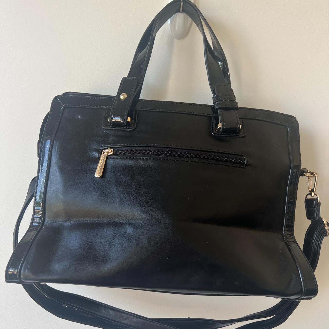 David Jones shoulder Handbag Black Zipper top... Depop