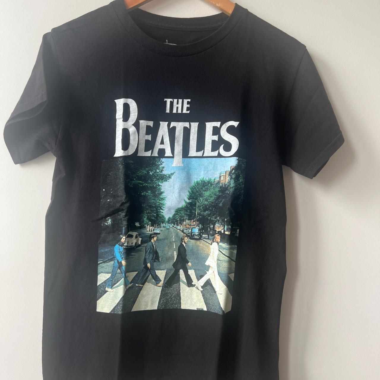 The Beatles TShirt Black Size Small (see photo for... - Depop