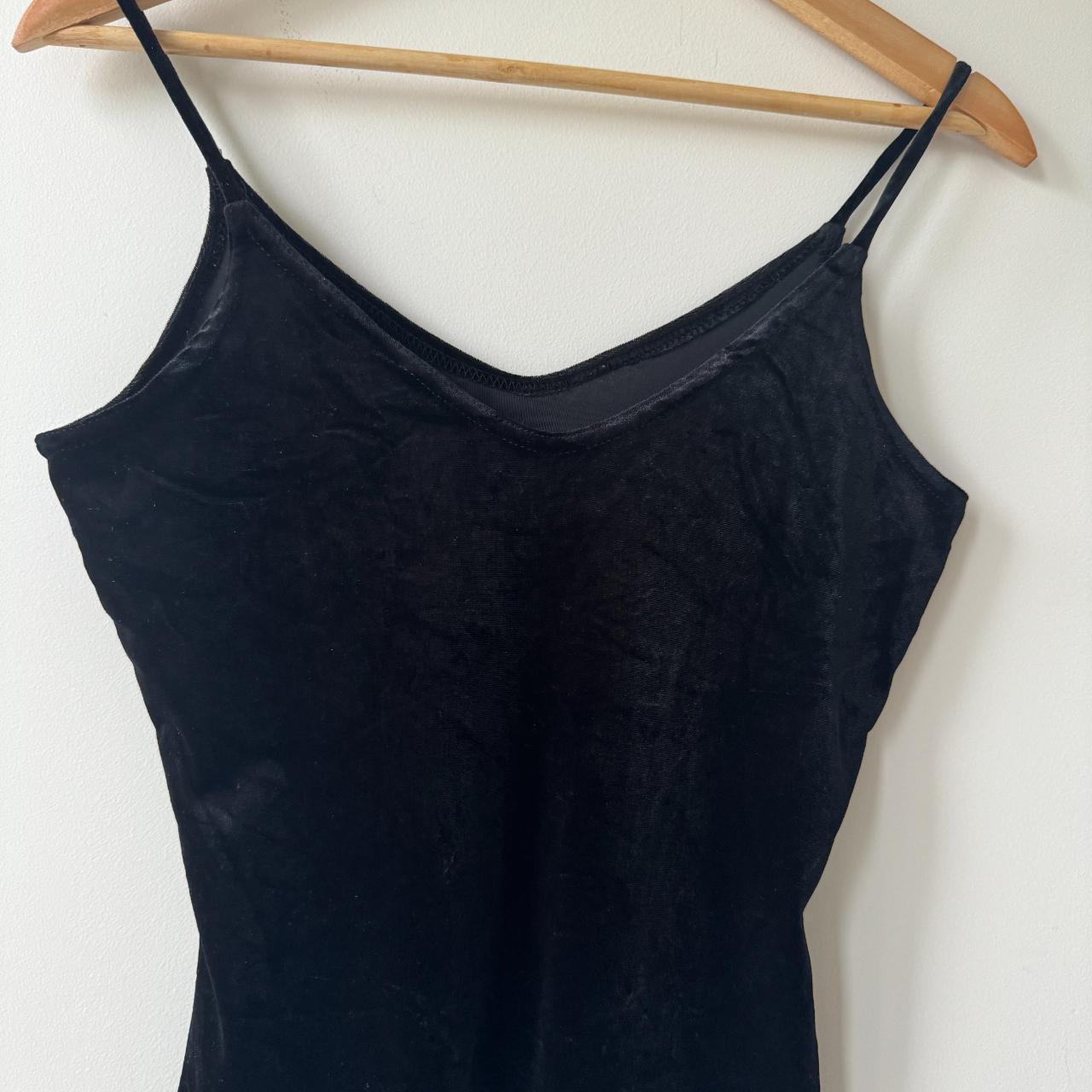 YM Clothing Camisole Velvet Size (see photo for... - Depop