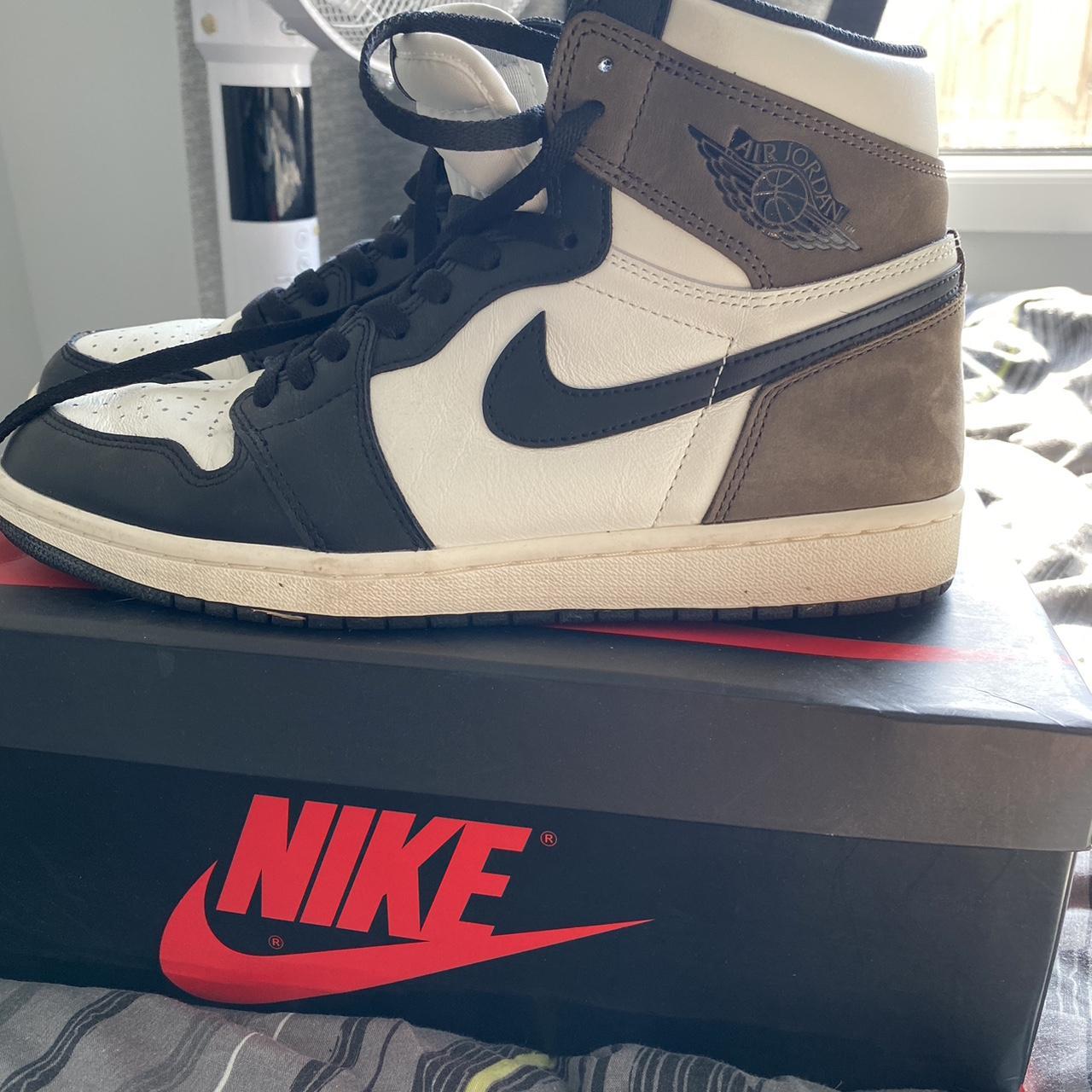 Air Jordan 1 retro og High top Dark Mochas, worn but... - Depop