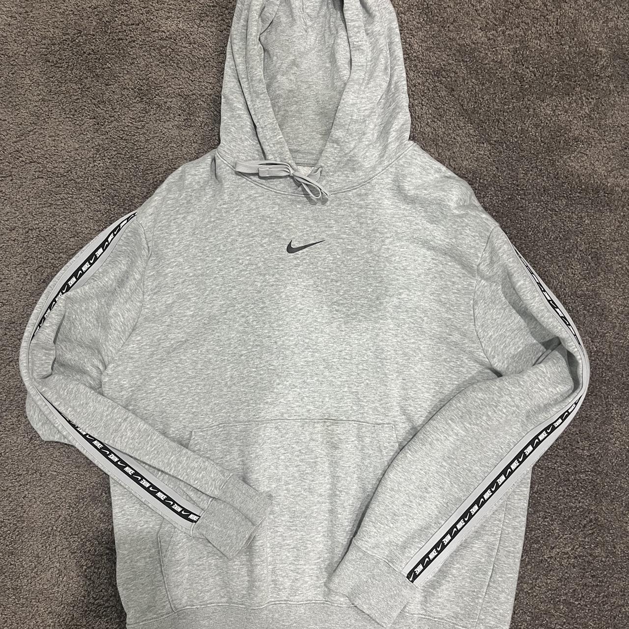 jd nike hoodie grey