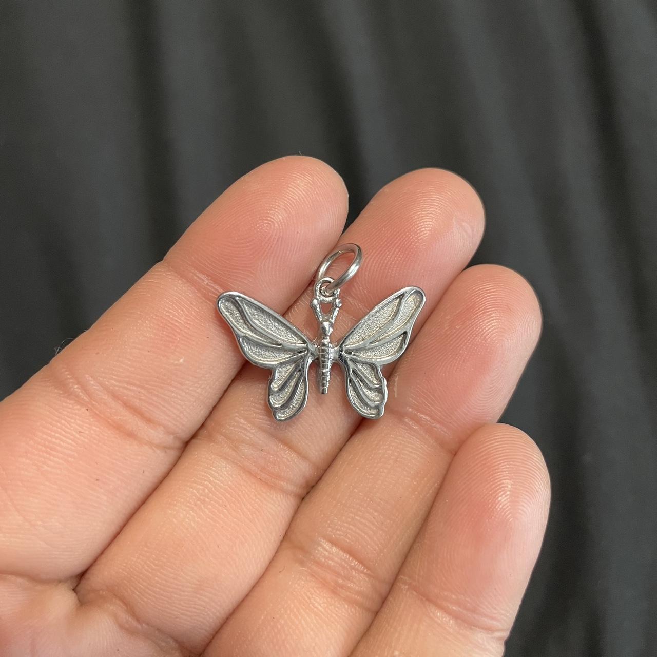 Hard Jewelry Butterfly pendant Don’t wear jewelry... Depop