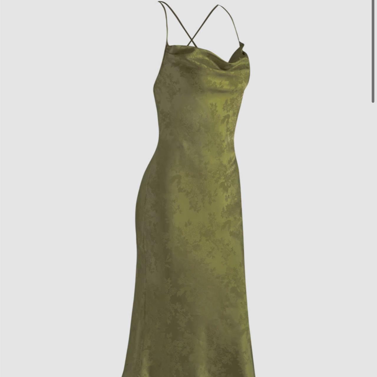 Cider green dress Size M Used excellent, I used to... - Depop