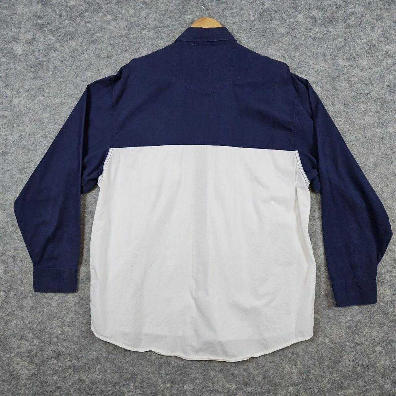 Wrangler Men's Shirt - Blue/White - L – Wrangler … - image 8