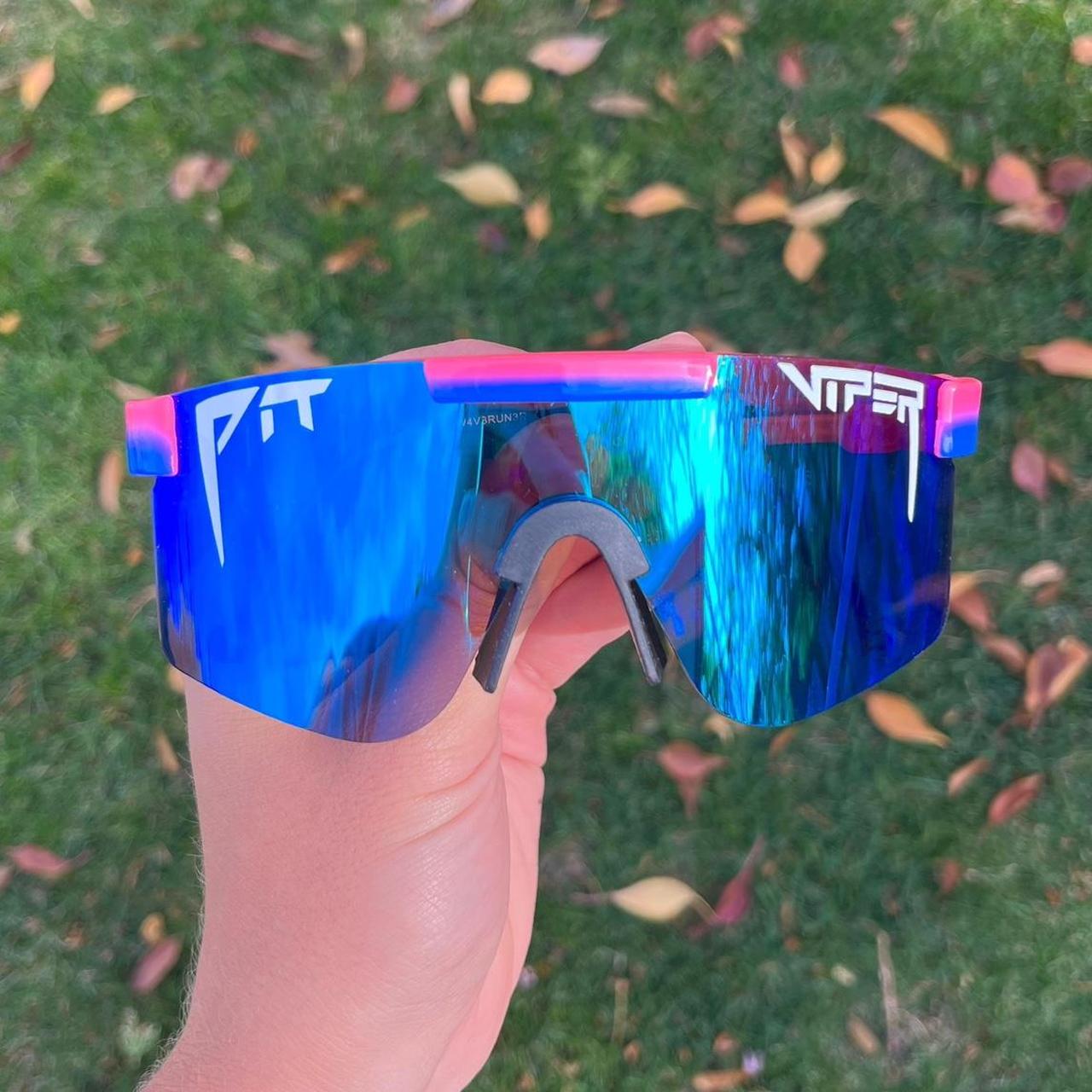 Brand spankin’ new pink and blue Pit Vipers! Never... Depop