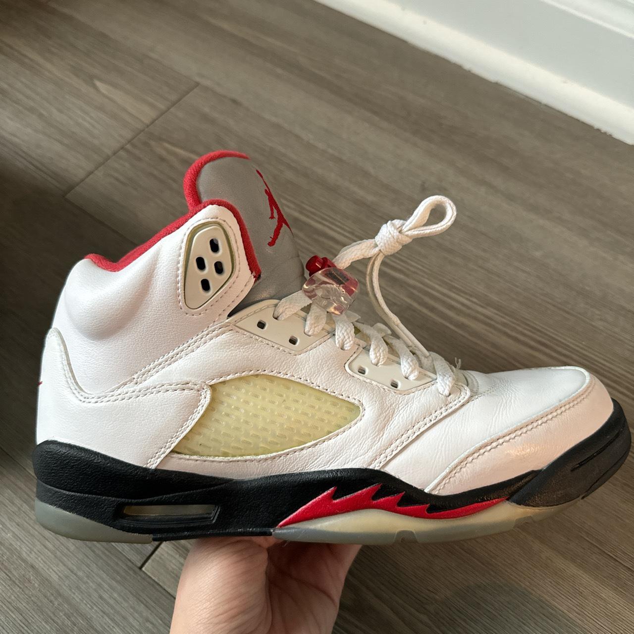 Nike fire red 5s, 2016 OG warn around 5 times. No... - Depop