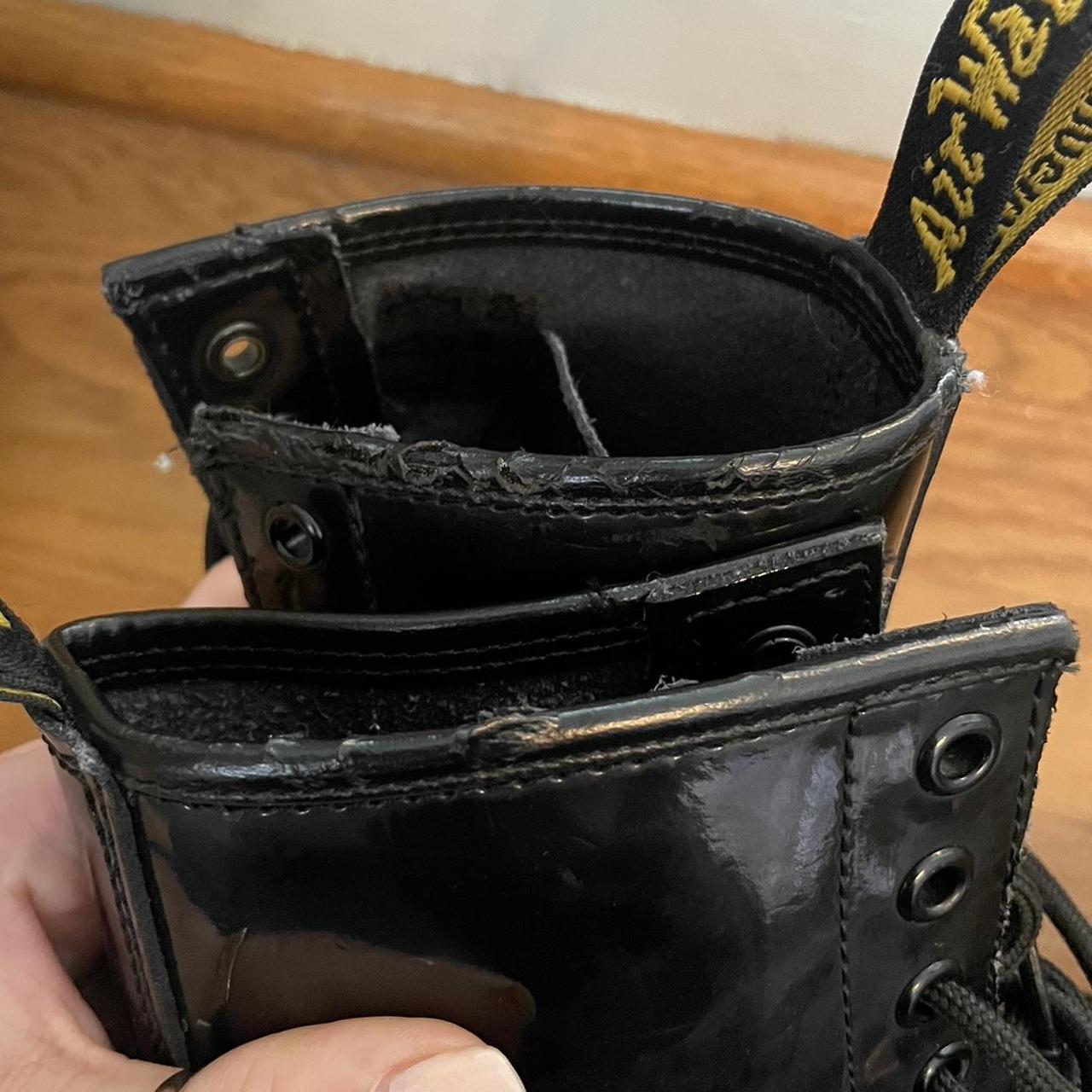 Patent Leather Doc Martens size 6 there is... Depop