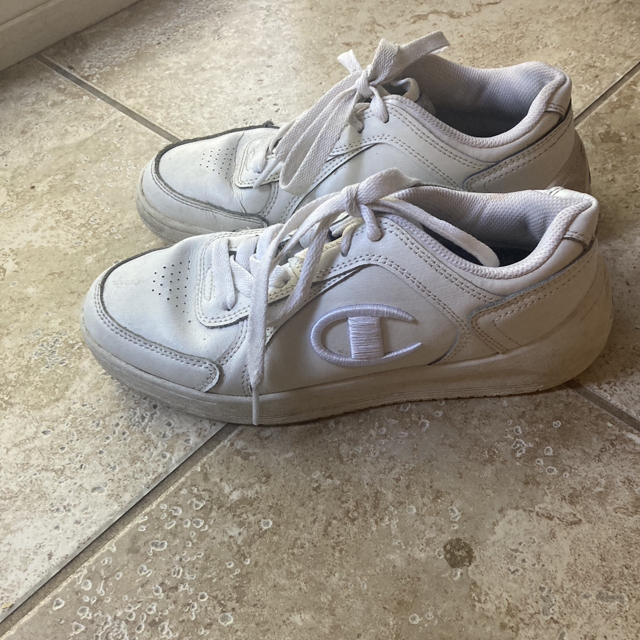 Champion women's cheap white tennis shoes