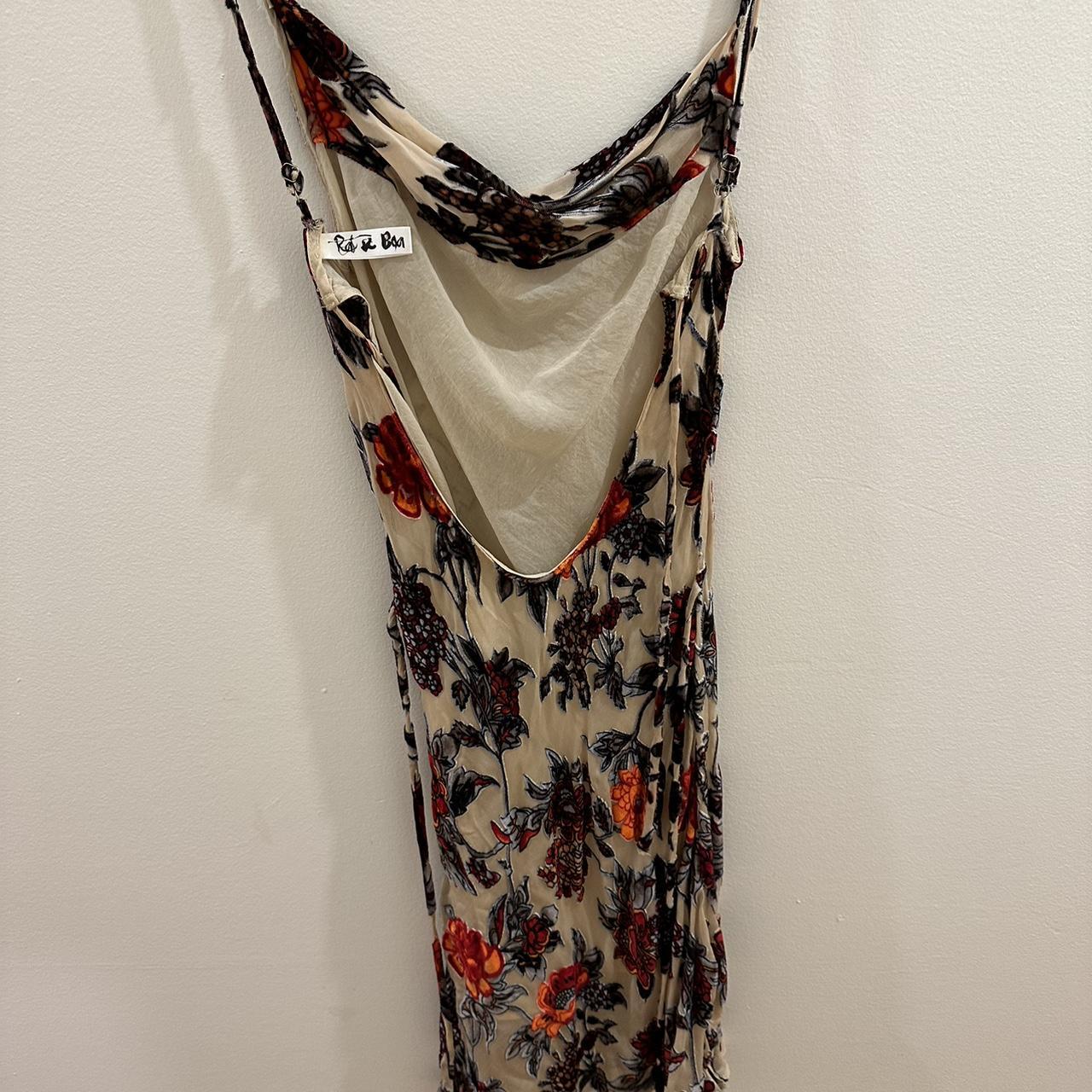 Rat and boa Ceretti rose silk dress size xs Depop