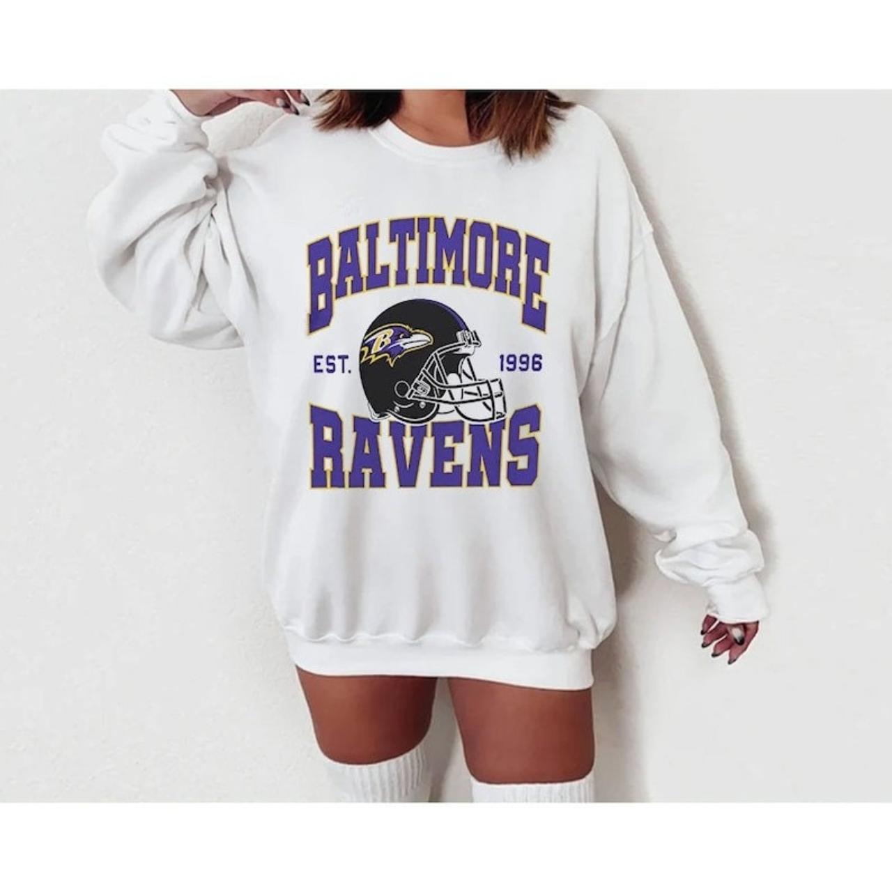 Vintage hotsell ravens sweatshirt