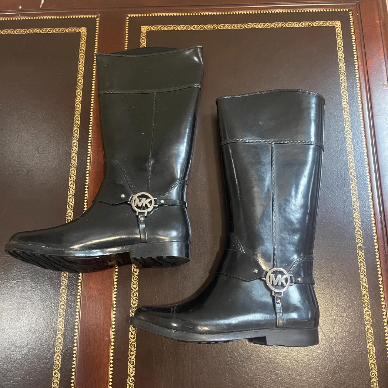 Michael kors rain store boots size 9