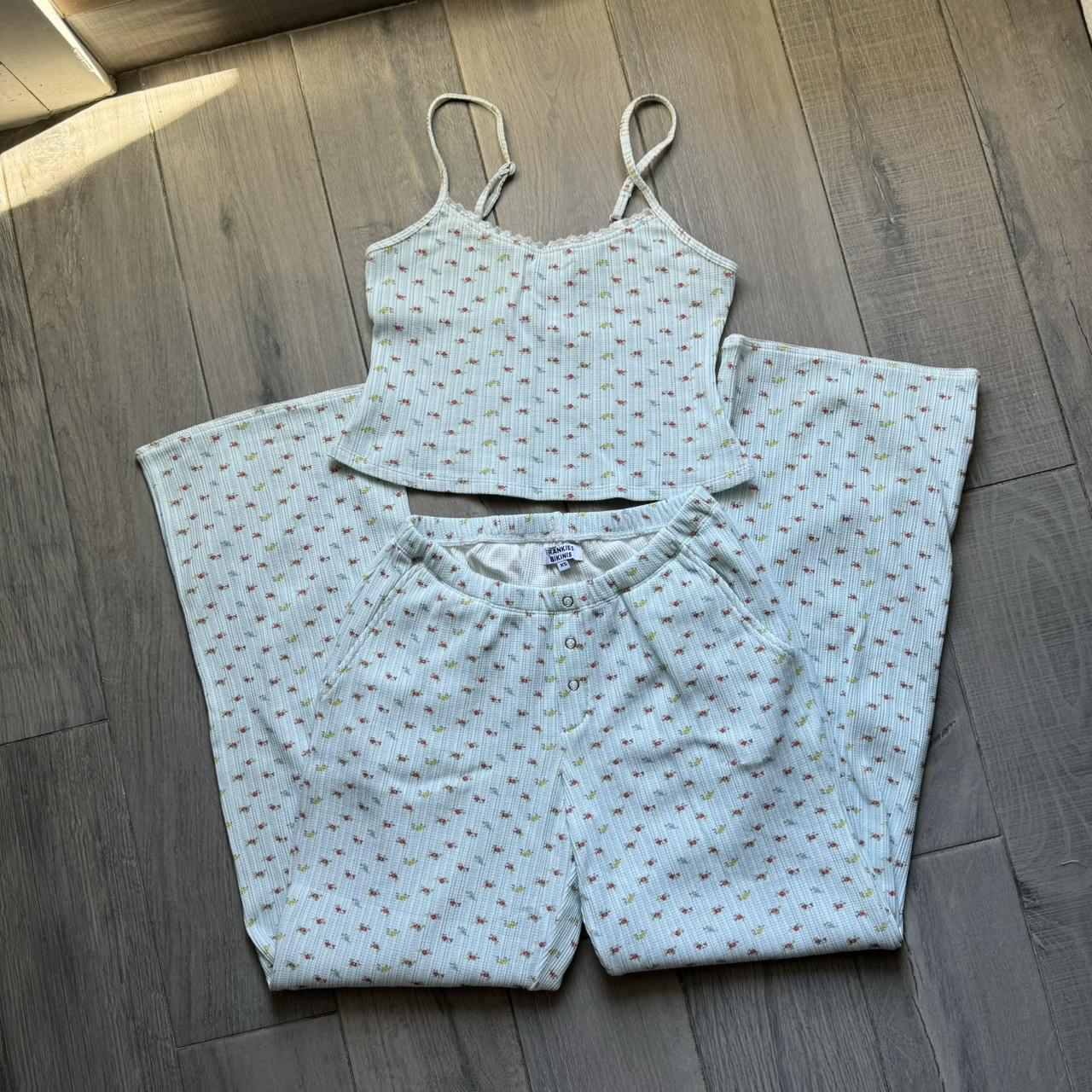 Frankies Bikinis cabin waffle pants and farmhouse... Depop