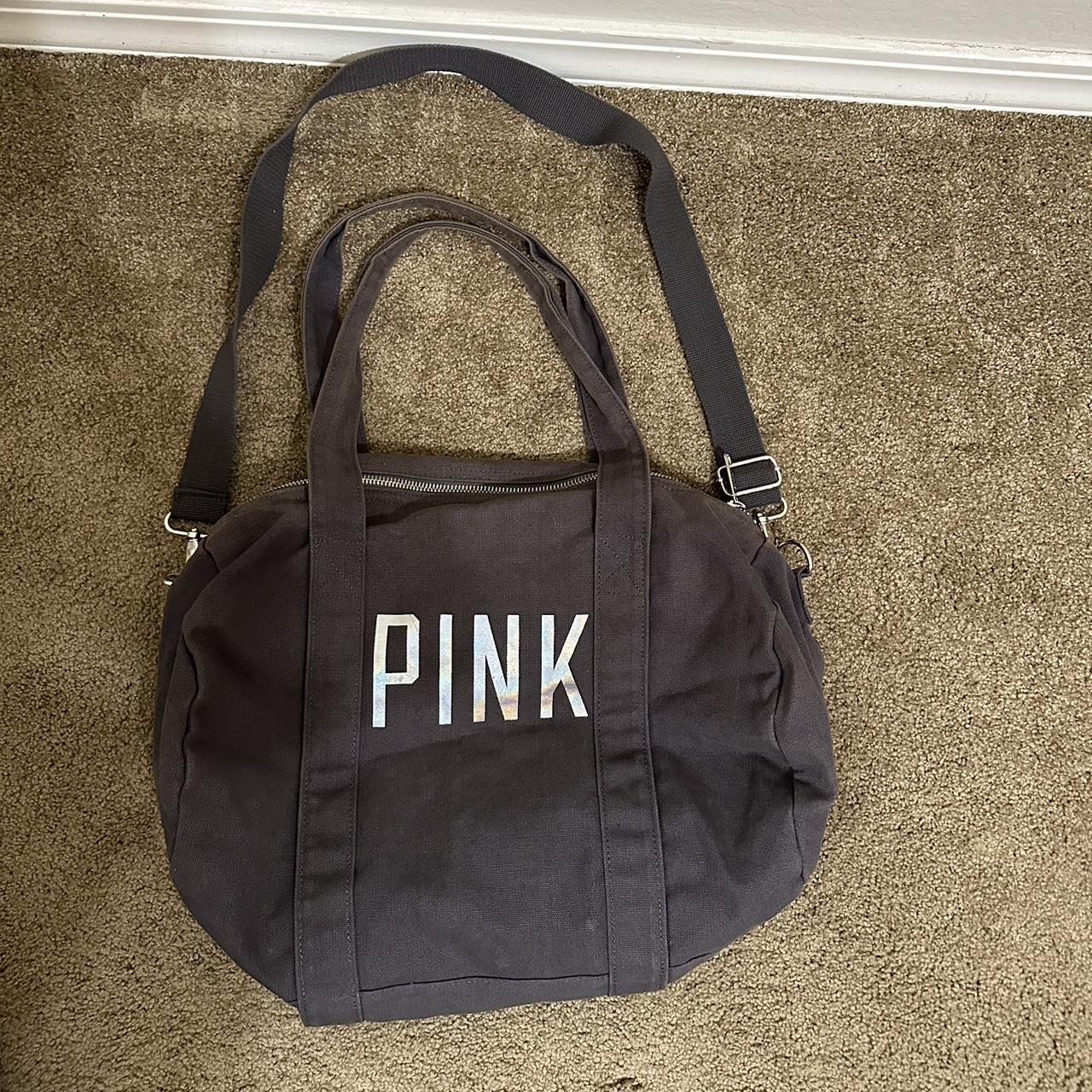 Victoria's Secret pink duffle bag New Large 20 by - Depop