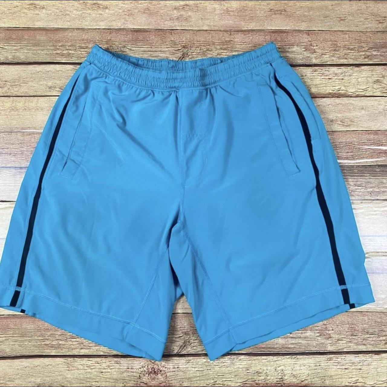 2024 Lululemon men’s athletic shorts blue medium