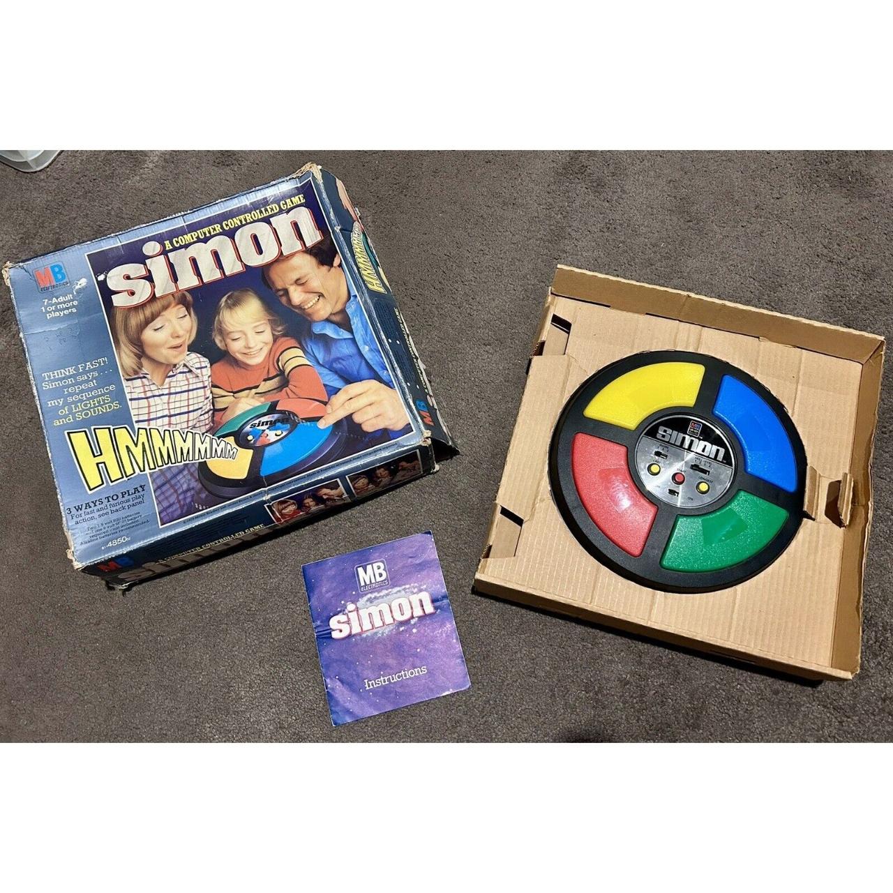Vintage Electronic Simon Game 1978 Milton Bradley | Depop