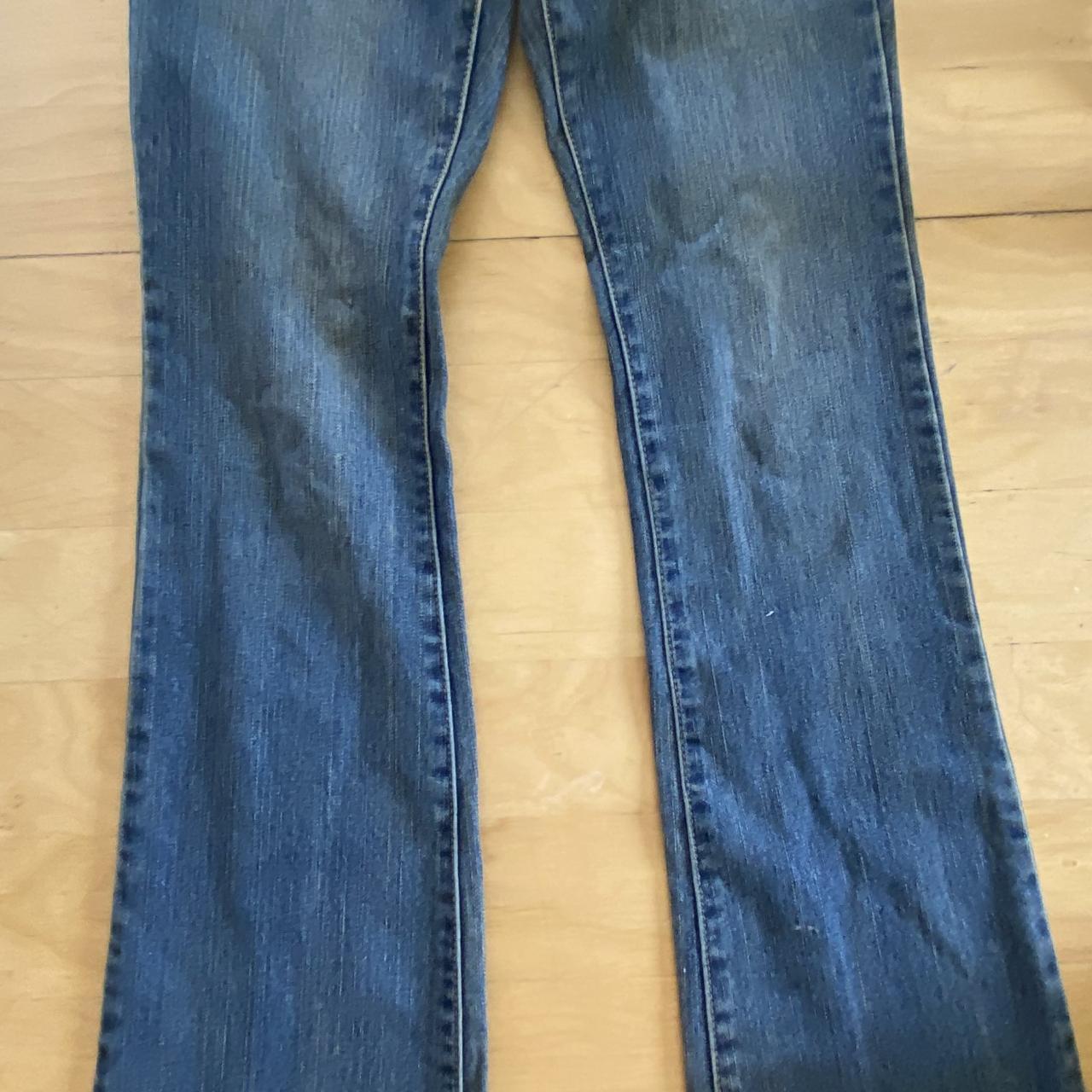 Wet Seal Jeans flared legs skinny jeans - Depop
