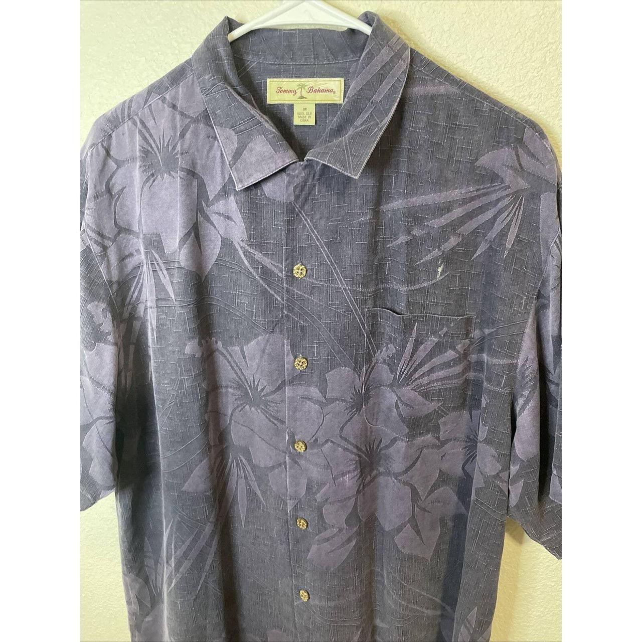 Tommy Bahama Hawaiian Shirt Mens Large Short Sleeve - Depop