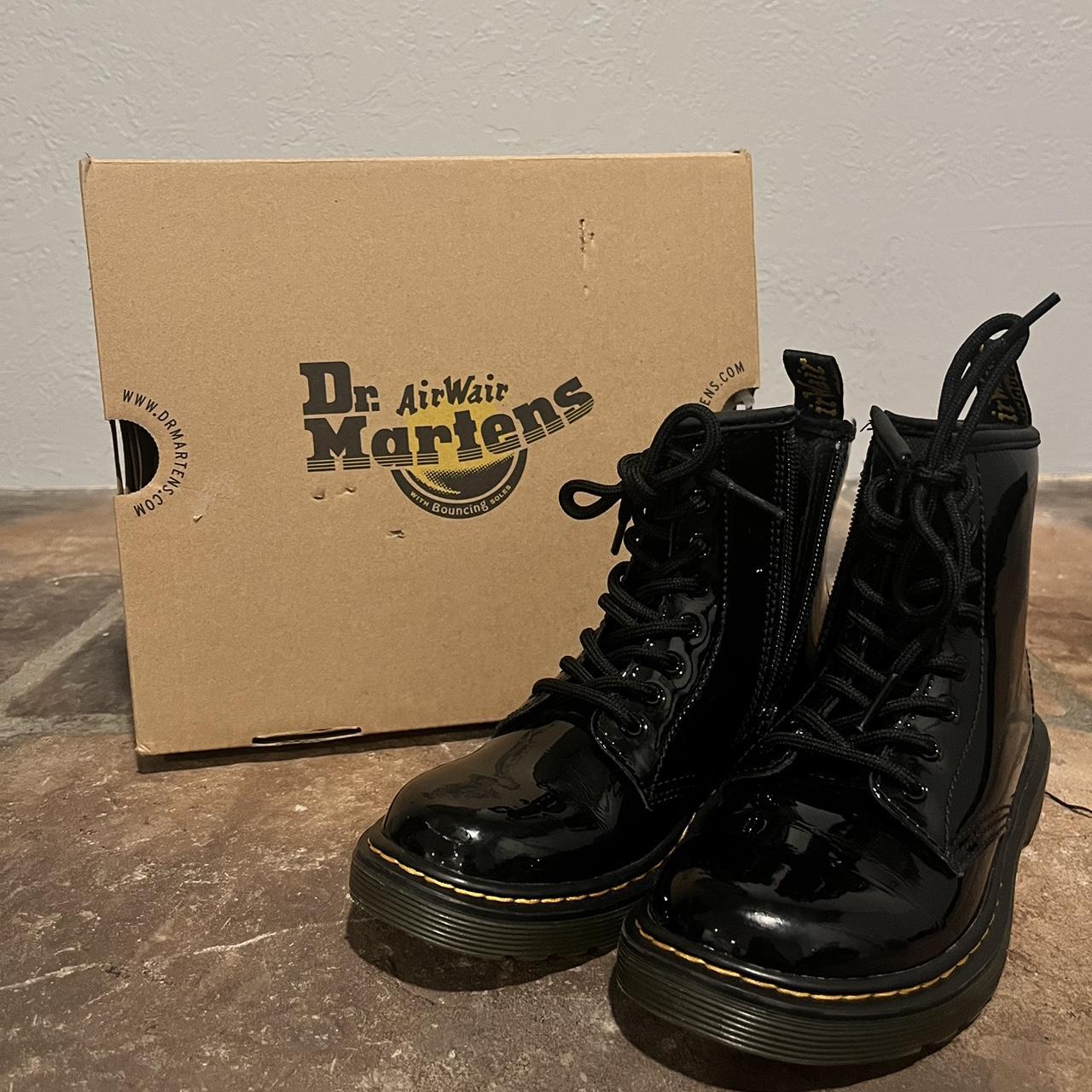 1460 junior leather ankle boots