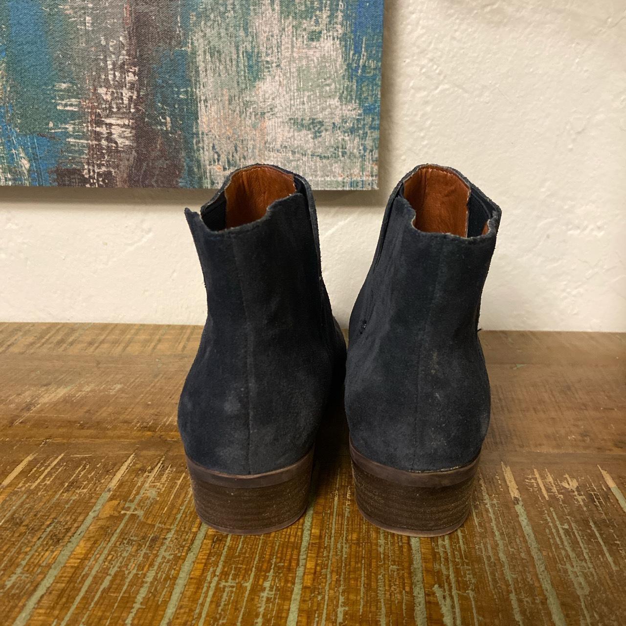 Lucky brand hot sale navy booties