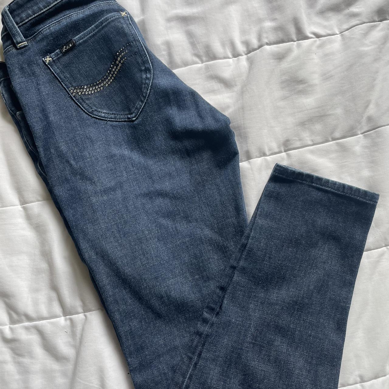 lee low rise jeans
