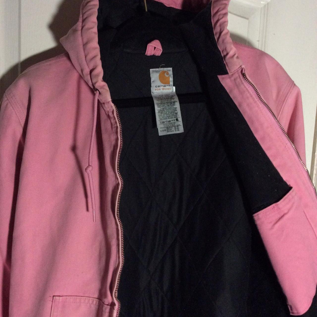 Carhartt women's deals pink coat