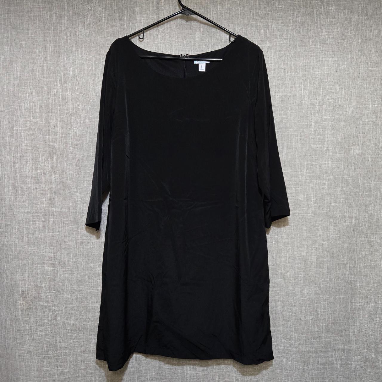 Old Navy Black Sack Dress XL SECONDHAND, NEVER... - Depop