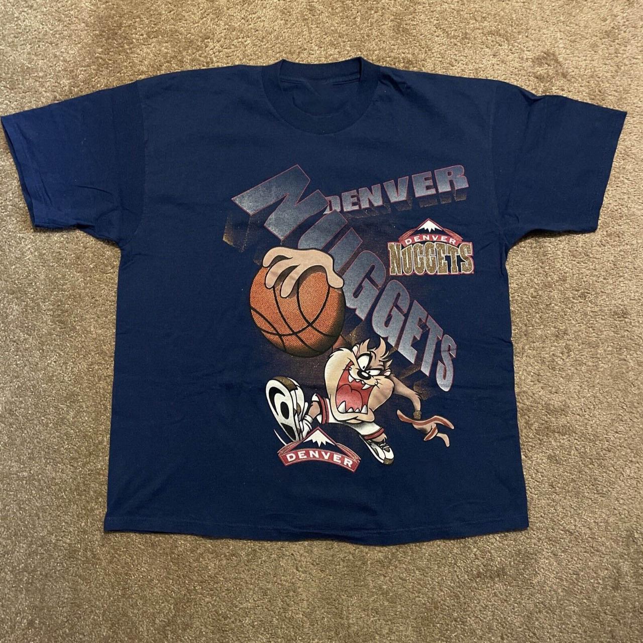 Vintage NBA Denver Nuggets x Looney Tunes T-Shirt... - Depop