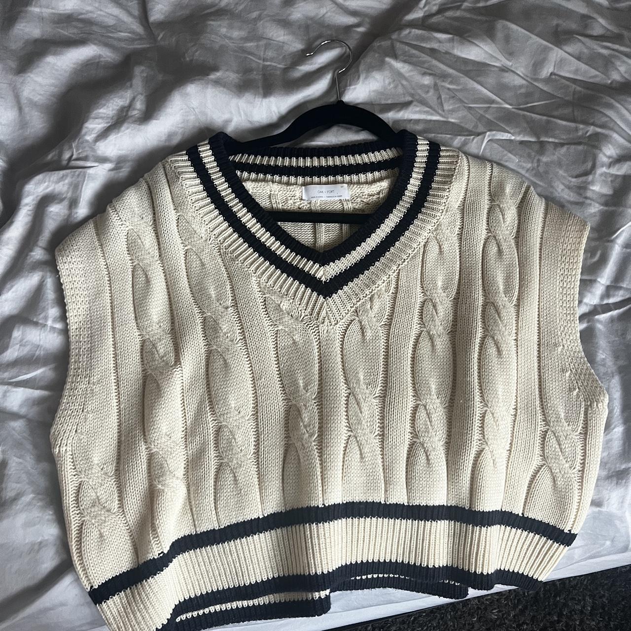 V Neck Oak And Fort Crossover Sweater First Time Reply Oak Fort