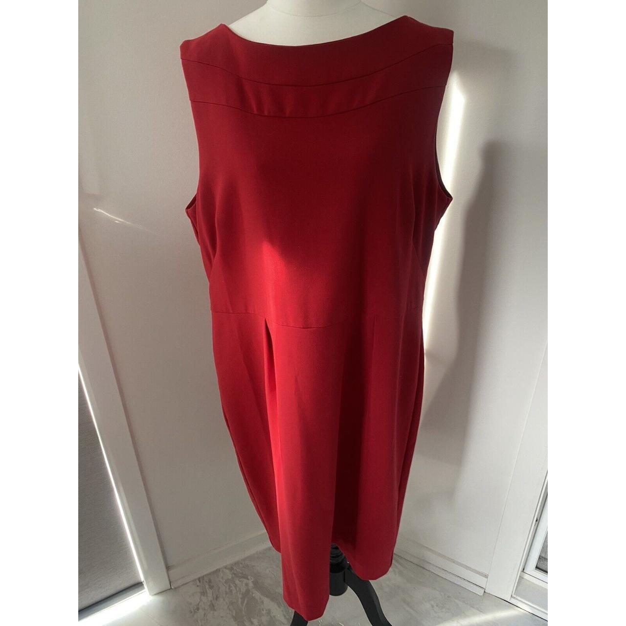 Red party dress size hot sale 18