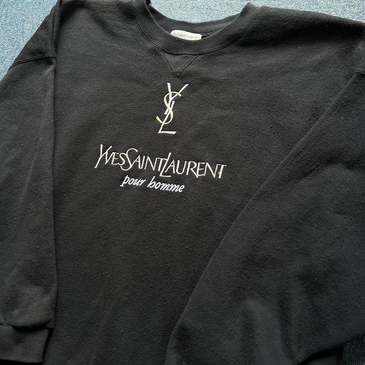 Yves saint clearance laurent crewneck