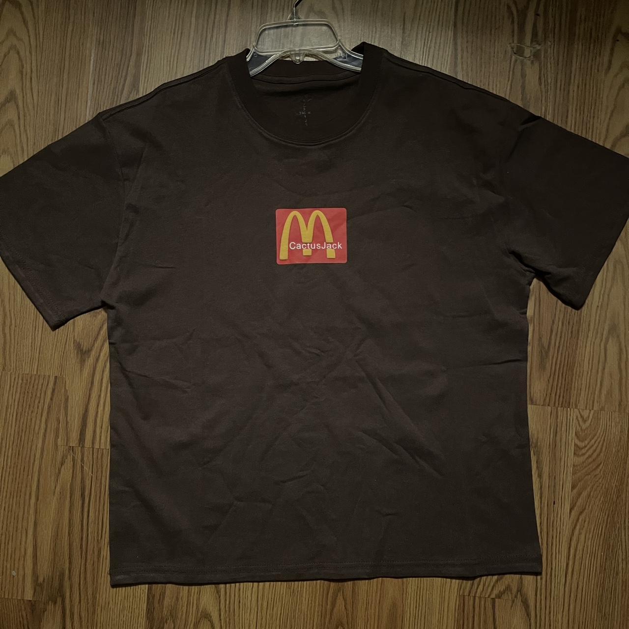 Cactus Jack x McDonald’s tee Brown🟤 Size... Depop