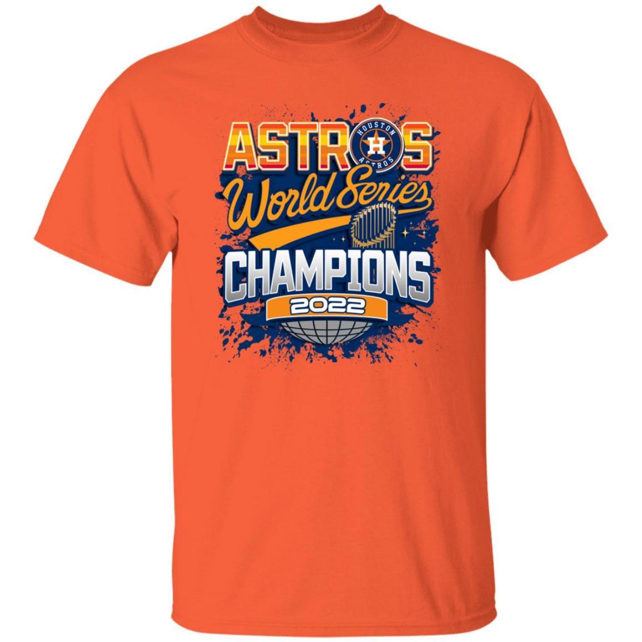 Houston Astros 2022 World Series Champions T-Shirt - Depop