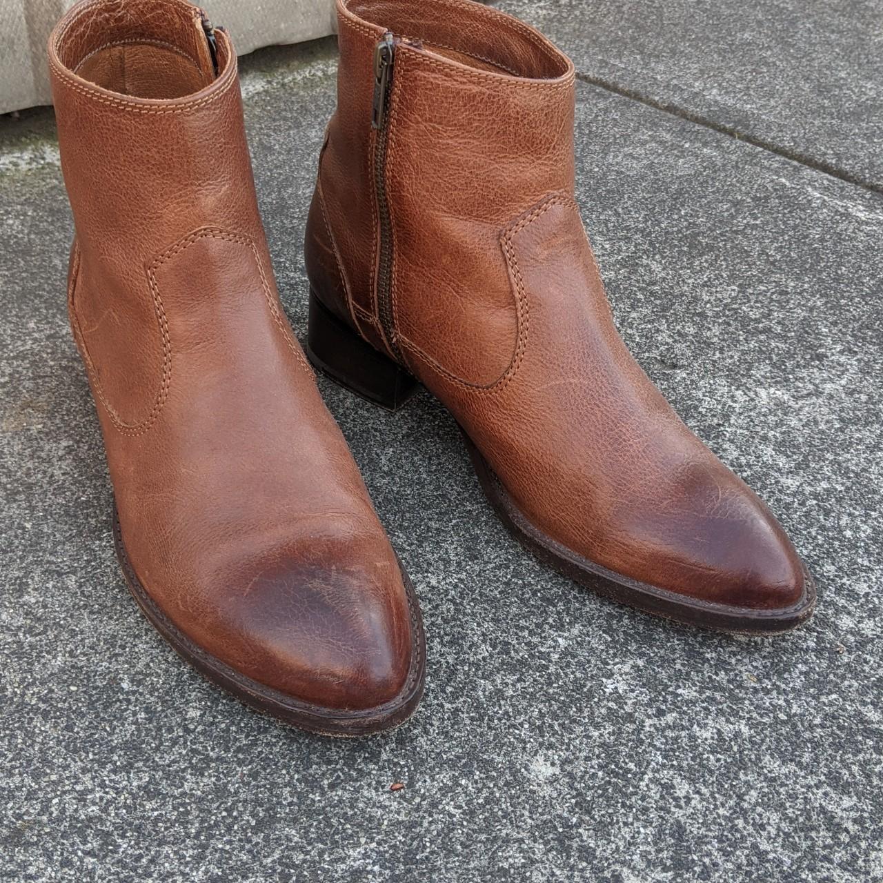 frye western booties